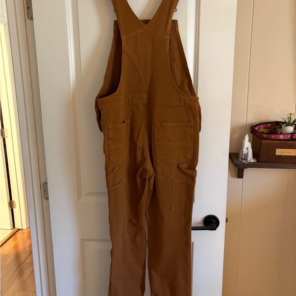CARHARTT WOMEN'S RUGGED FLEX®
RELAXED FIT TWILL BIB OVERALL - Picture 2 of 9